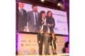 2018 10 24 La Dra. Llamas recogió el Premio BIC al Mejor Hospital en Hematología