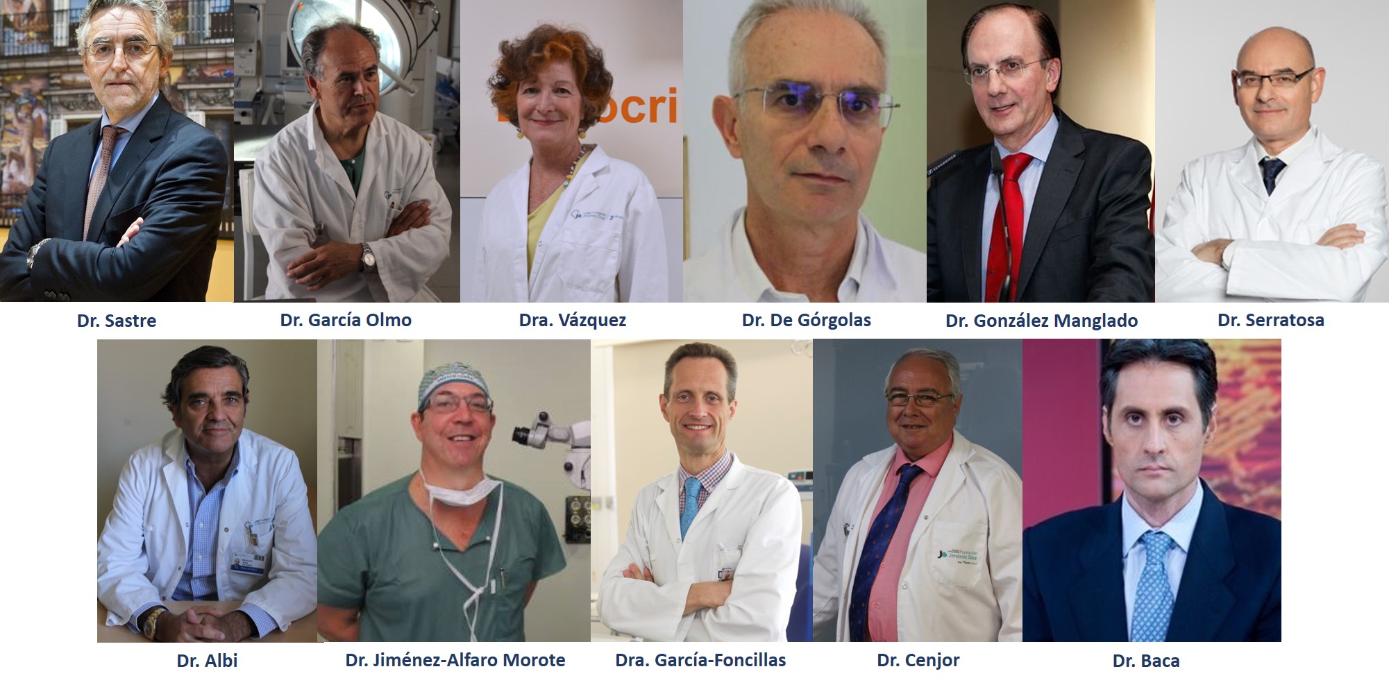 Una docena de especialistas de la Fundación Jiménez Díaz, entre los 100