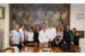 Grupo oncólogos de Brasil durante su Preceptorship en Cáncer en la FJD