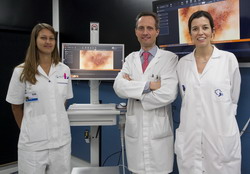 Marta Perez, Dr García Foncillas y Dra. Ana Molina